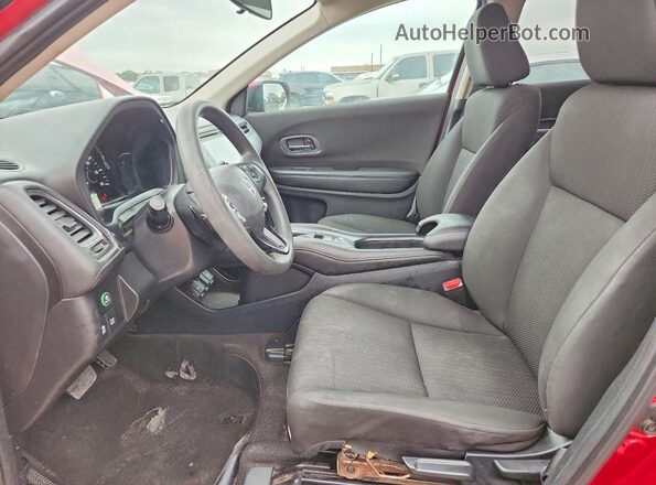 3CZRU5H57HM710329 2017 HONDA HR-V Red Вид салону спереду