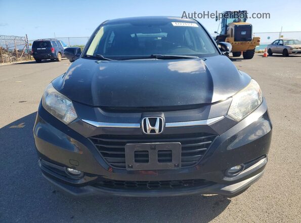 3CZRU5H57JM716427 2018 HONDA HR-V Black Widok z przodu