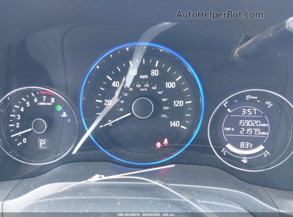 3CZRU5H57JM717058 2018 HONDA HR-V Серебряный Вид задних сидений