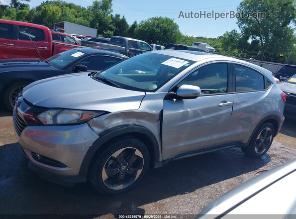 3CZRU5H57JM717058 2018 HONDA HR-V Серебряный Панорамный вид салона 360°