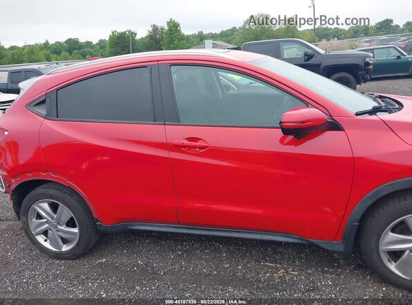 3CZRU5H59LM706002 2020 HONDA HR-V Red Vista interior trasera