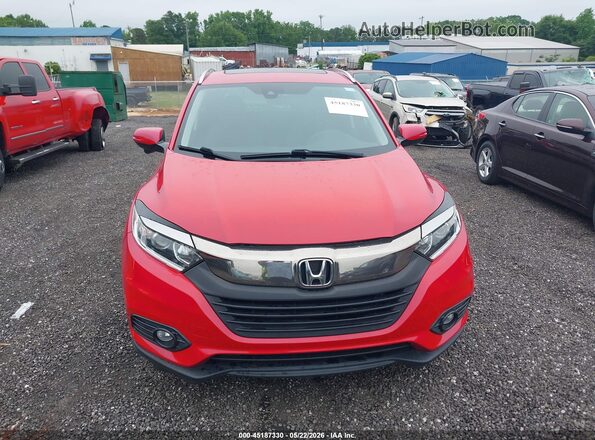 3CZRU5H59LM706002 2020 HONDA HR-V Red Vista del cuadro de instrumentos