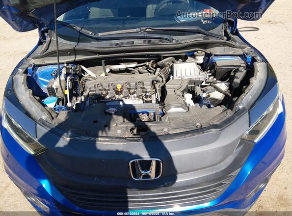 3CZRU5H59MM706728 2021 HONDA HR-V Blue უკანა ხედი