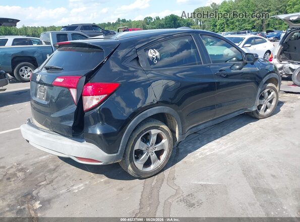 3CZRU5H5XHG707486 2017 HONDA HR-V Black უკანა მარჯვენა