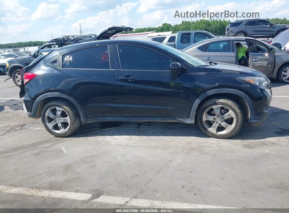 3CZRU5H5XHG707486 2017 HONDA HR-V Black უკანა სალონის ხედი
