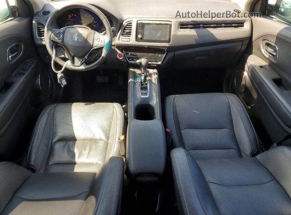 3CZRU5H72NM715550 2022 HONDA HR-V Black Vista del salpicadero