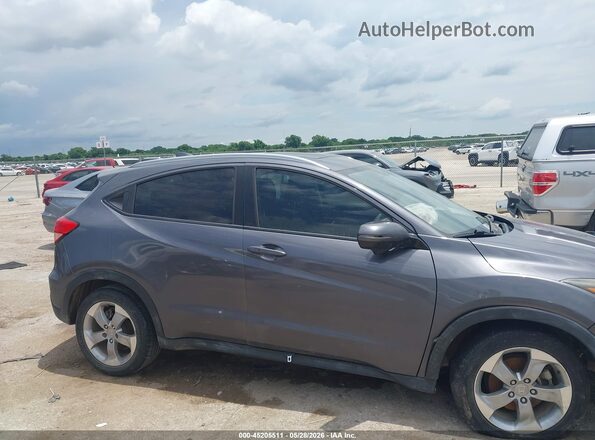 3CZRU5H74HM711634 2017 HONDA HR-V Gray Widok wnętrza z tyłu