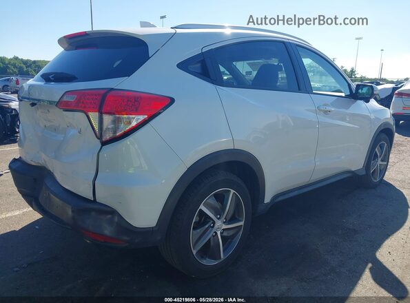 3CZRU5H76MM709958 2021 HONDA HR-V Белый Задняя правая четверть