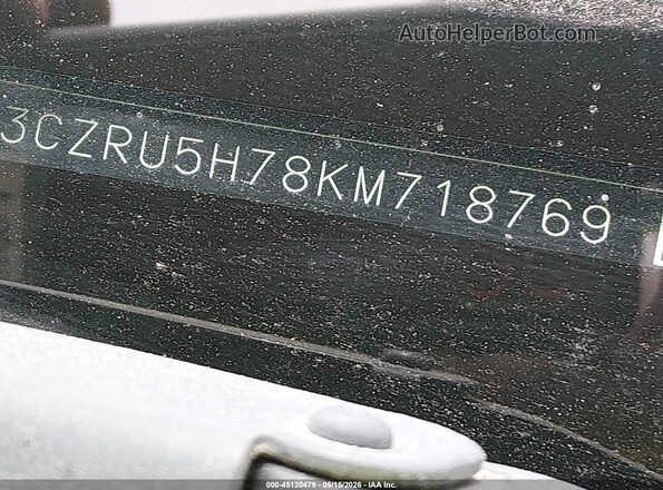 3CZRU5H78KM718769 2019 HONDA HR-V Черный 