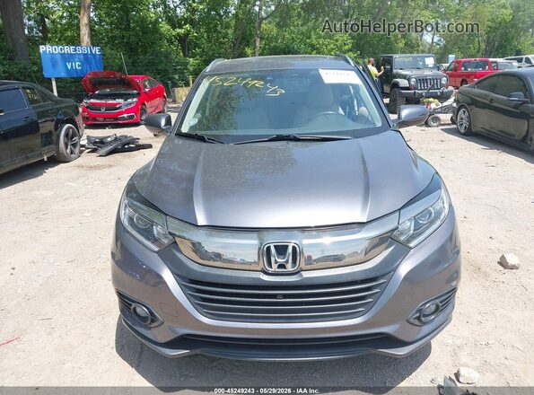 3CZRU5H79KM712317 2019 HONDA HR-V Gray Widok zestawu wskaźników