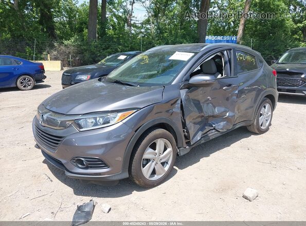 3CZRU5H79KM712317 2019 HONDA HR-V Gray Przód lewy