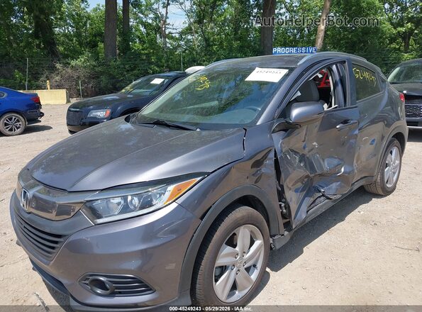 3CZRU5H79KM712317 2019 HONDA HR-V Gray Widok z przodu