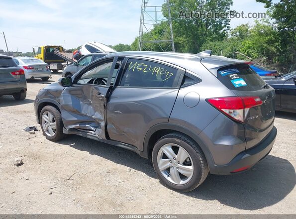 3CZRU5H79KM712317 2019 HONDA HR-V Gray Tył lewy