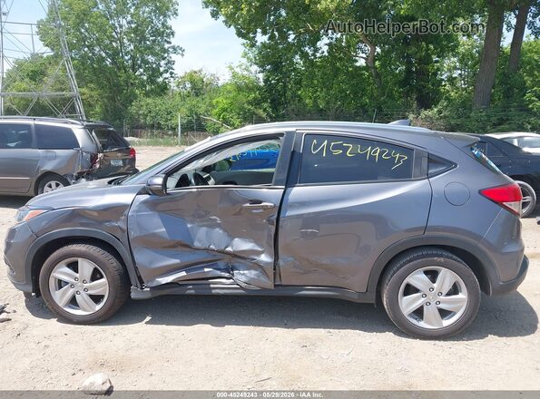 3CZRU5H79KM712317 2019 HONDA HR-V Gray Widok wnętrza 360 stopni