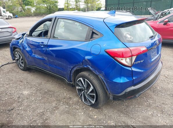 3CZRU6H10KG722783 2019 HONDA HR-V Blue 