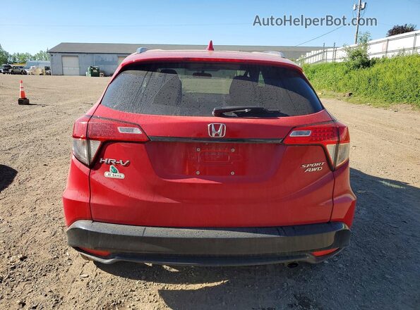 3CZRU6H11NM747844 2022 HONDA HR-V Red 