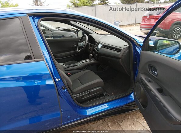 3CZRU6H13NM759588 2022 HONDA HR-V Blue Սալոնի դիմացի տեսք