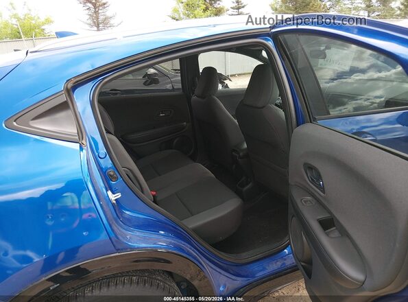 3CZRU6H13NM759588 2022 HONDA HR-V Blue VIN կոդի պիտակի տեսք
