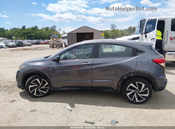 3CZRU6H14KG723595 2019 HONDA HR-V Серый Панорамный вид салона 360°