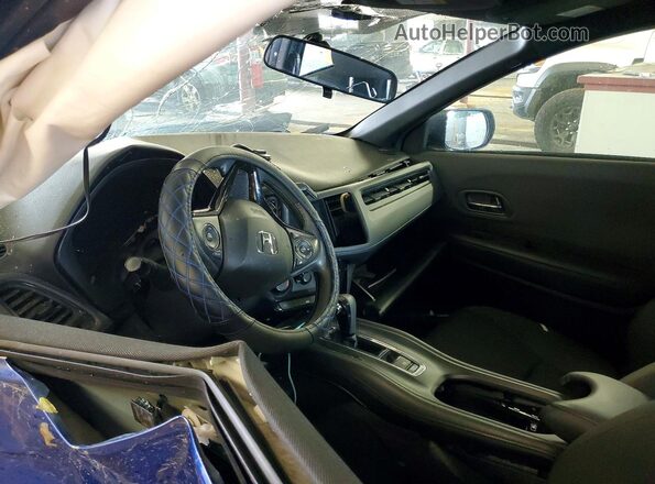 3CZRU6H16LM713993 2020 HONDA HR-V Синий Вид панели приборов
