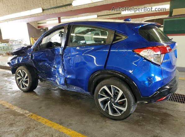 3CZRU6H16LM713993 2020 HONDA HR-V Синий Задняя левая четверть
