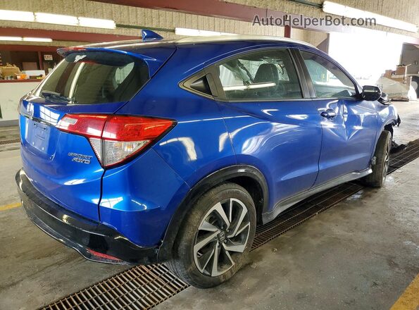 3CZRU6H16LM713993 2020 HONDA HR-V Синий Задняя правая четверть
