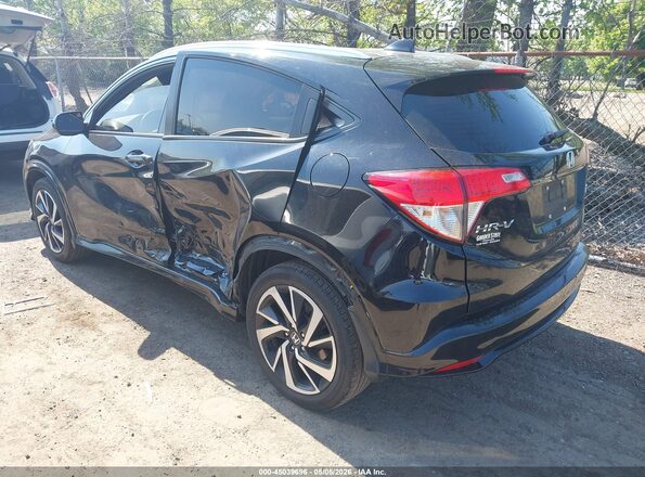 3CZRU6H16LM727053 2020 HONDA HR-V Black Tył lewy