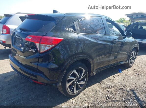 3CZRU6H16LM727053 2020 HONDA HR-V Black Tył prawy