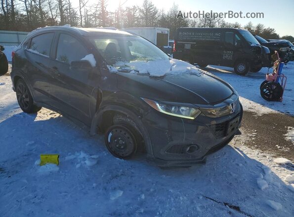 3CZRU6H16MM729032 2021 HONDA HR-V Black წინა მარჯვენა