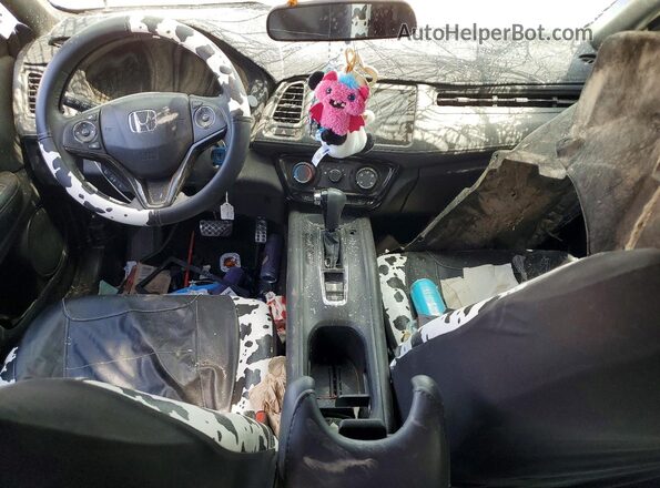 3CZRU6H18KG719467 2019 HONDA HR-V Синий Вид панели приборов