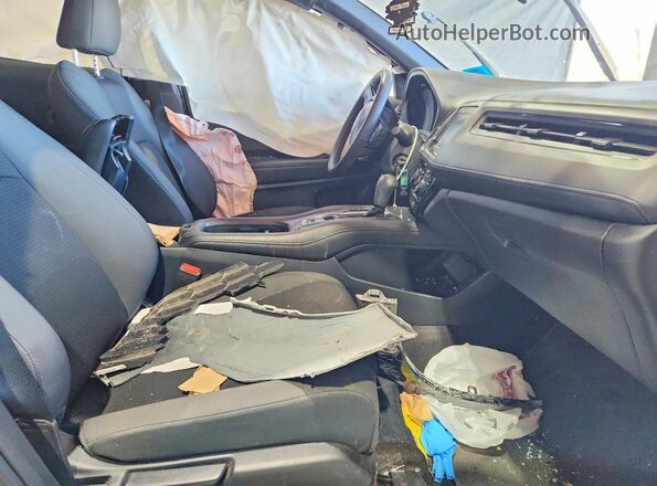 3CZRU6H18MM746589 2021 HONDA HR-V White Front interior view