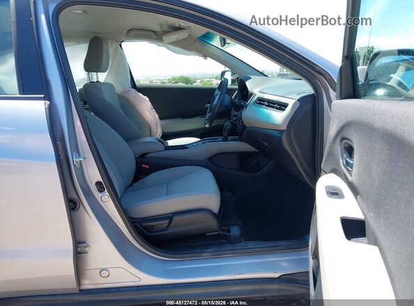 3CZRU6H30MM743476 2021 HONDA HR-V Silver Widok wnętrza z przodu