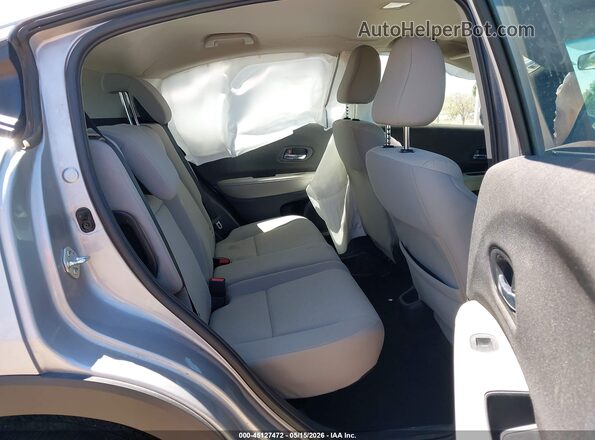 3CZRU6H30MM743476 2021 HONDA HR-V Silver Widok naklejki z numerem VIN