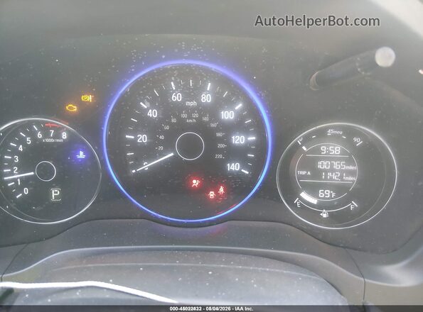 3CZRU6H31HG703301 2017 HONDA HR-V  Widok tylnych siedzeń