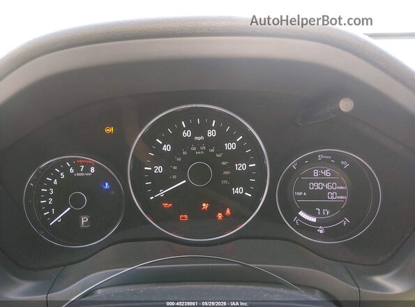 3CZRU6H31MM746273 2021 HONDA HR-V Gray უკანა სავარძლების ხედი