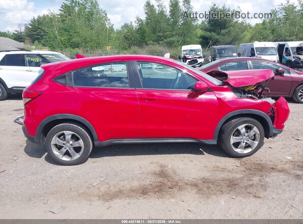 3CZRU6H32HM709898 2017 HONDA HR-V Red უკანა სალონის ხედი