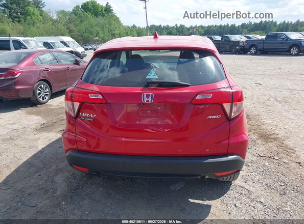 3CZRU6H32HM709898 2017 HONDA HR-V Red 