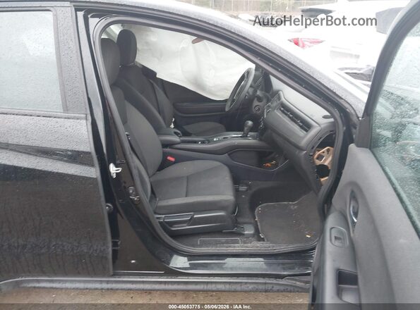 3CZRU6H32KG717991 2019 HONDA HR-V Black წინა სალონის ხედი