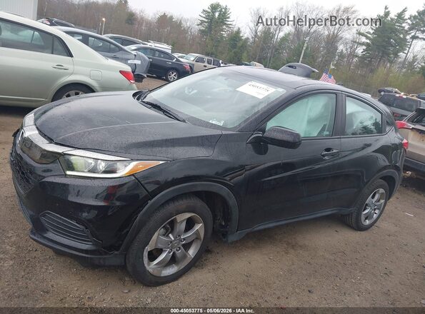 3CZRU6H32KG717991 2019 HONDA HR-V Black სალონის 360-გრადუსიანი ხედი
