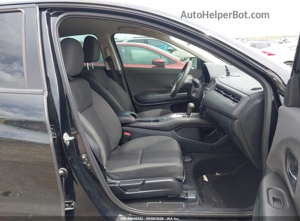 3CZRU6H33KG721726 2019 HONDA HR-V Black Front interior view