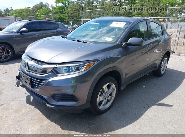 3CZRU6H33MM755332 2021 HONDA HR-V Gray 
