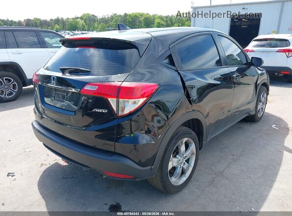 3CZRU6H33NM757020 2022 HONDA HR-V Black Rear right