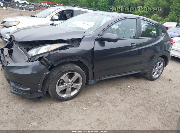 3CZRU6H34HG704619 2017 HONDA HR-V Black Front left