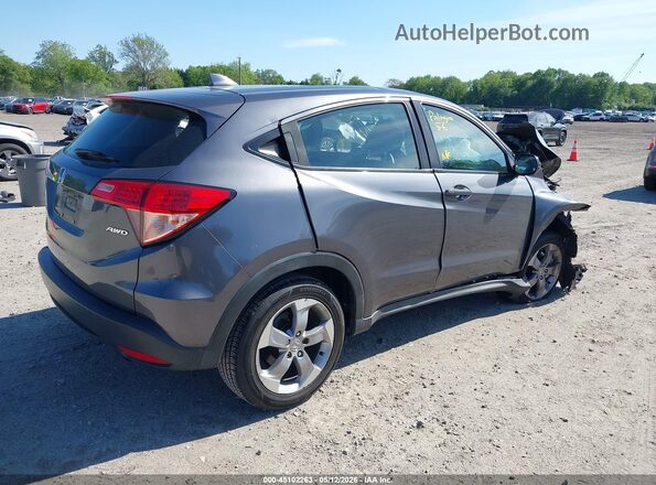 3CZRU6H35HM704856 2017 HONDA HR-V Gray Задня права чверть