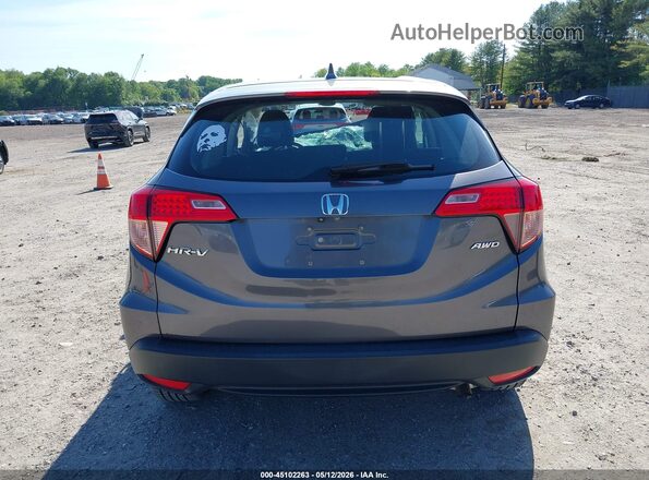 3CZRU6H35HM704856 2017 HONDA HR-V Gray 