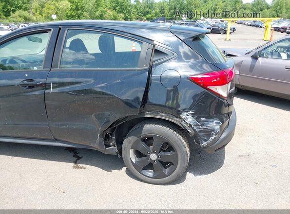 3CZRU6H35MM718217 2021 HONDA HR-V Black Widok z przodu