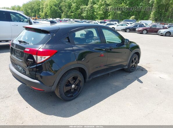 3CZRU6H35MM718217 2021 HONDA HR-V Black Tył prawy
