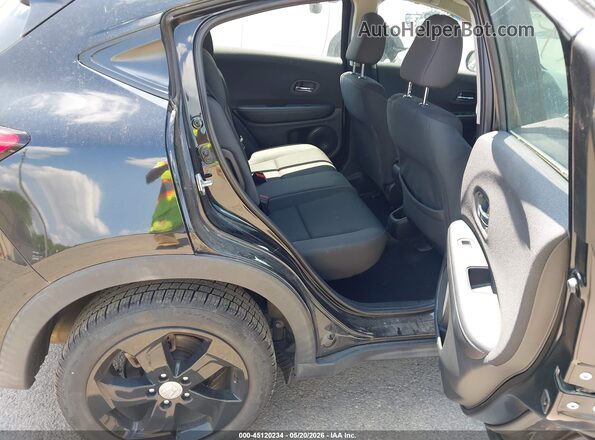 3CZRU6H35MM718217 2021 HONDA HR-V Black Widok naklejki z numerem VIN
