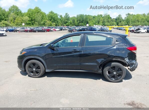 3CZRU6H35MM718217 2021 HONDA HR-V Black Widok wnętrza 360 stopni