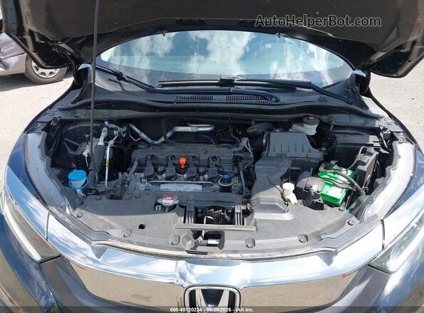 3CZRU6H35MM718217 2021 HONDA HR-V Black Widok z tyłu